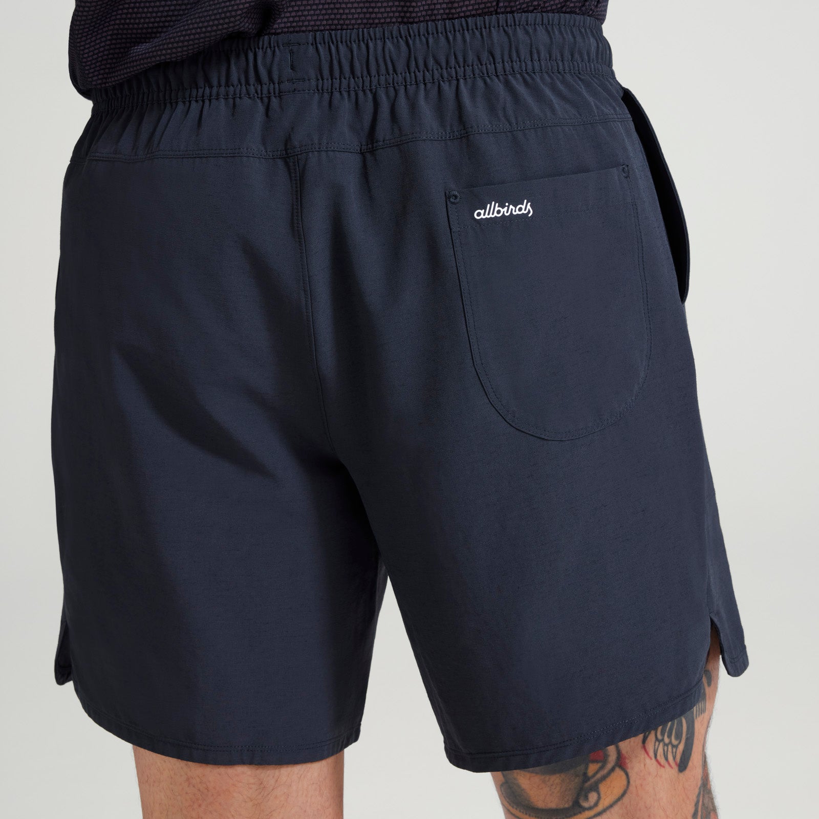 Men's Natural Run Short - Natural Black - Image 3
