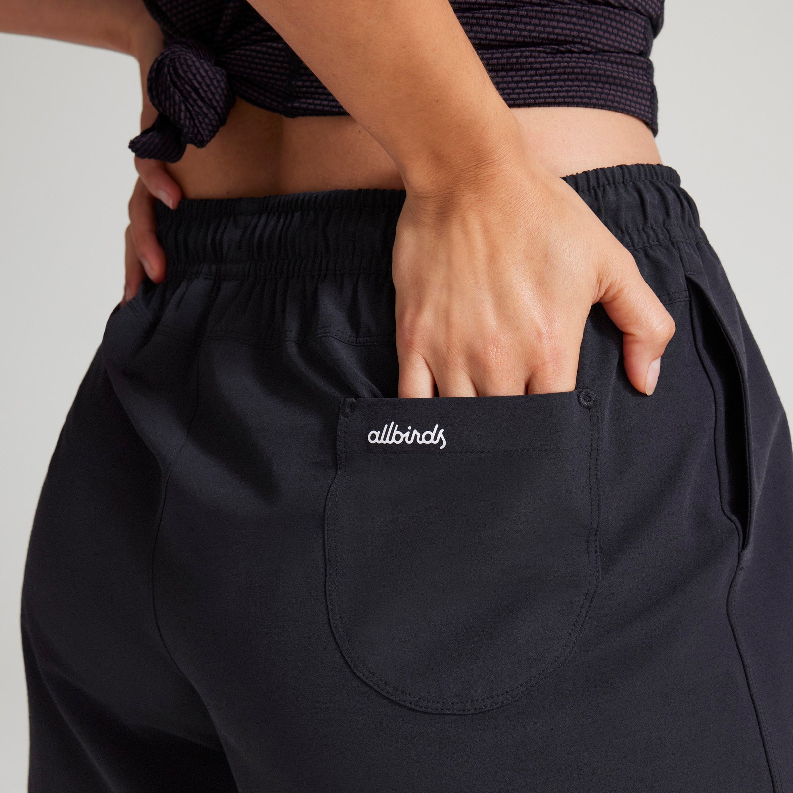 Women's Natural Run Short - Natural Black - Image 3
