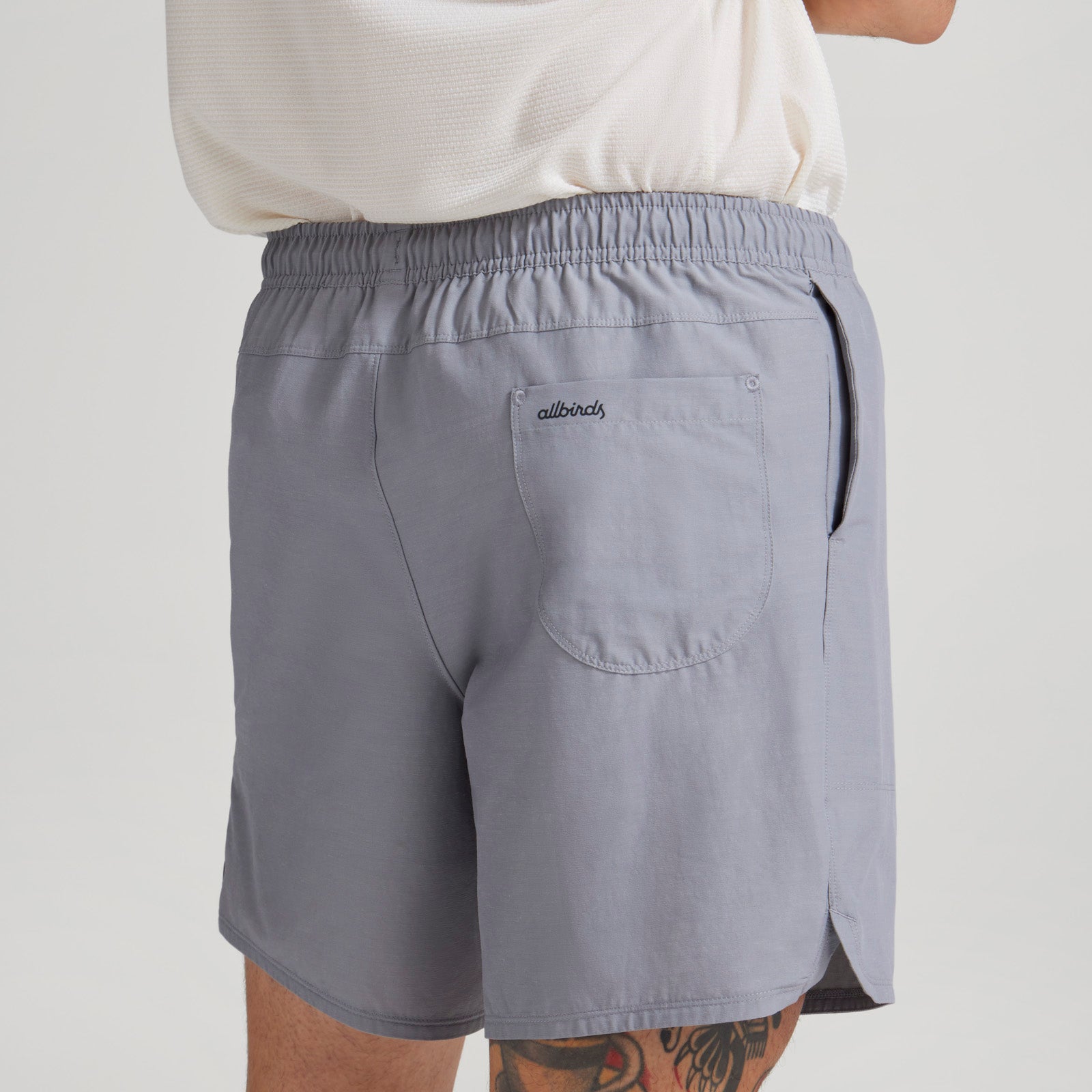 Men's Natural Run Short - Medium Grey - Image 3