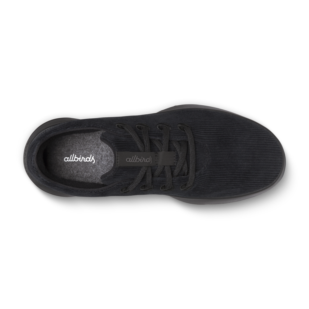 Women's Runner Go - Corduroy - Natural Black (Dark Grey Sole) - Image 2