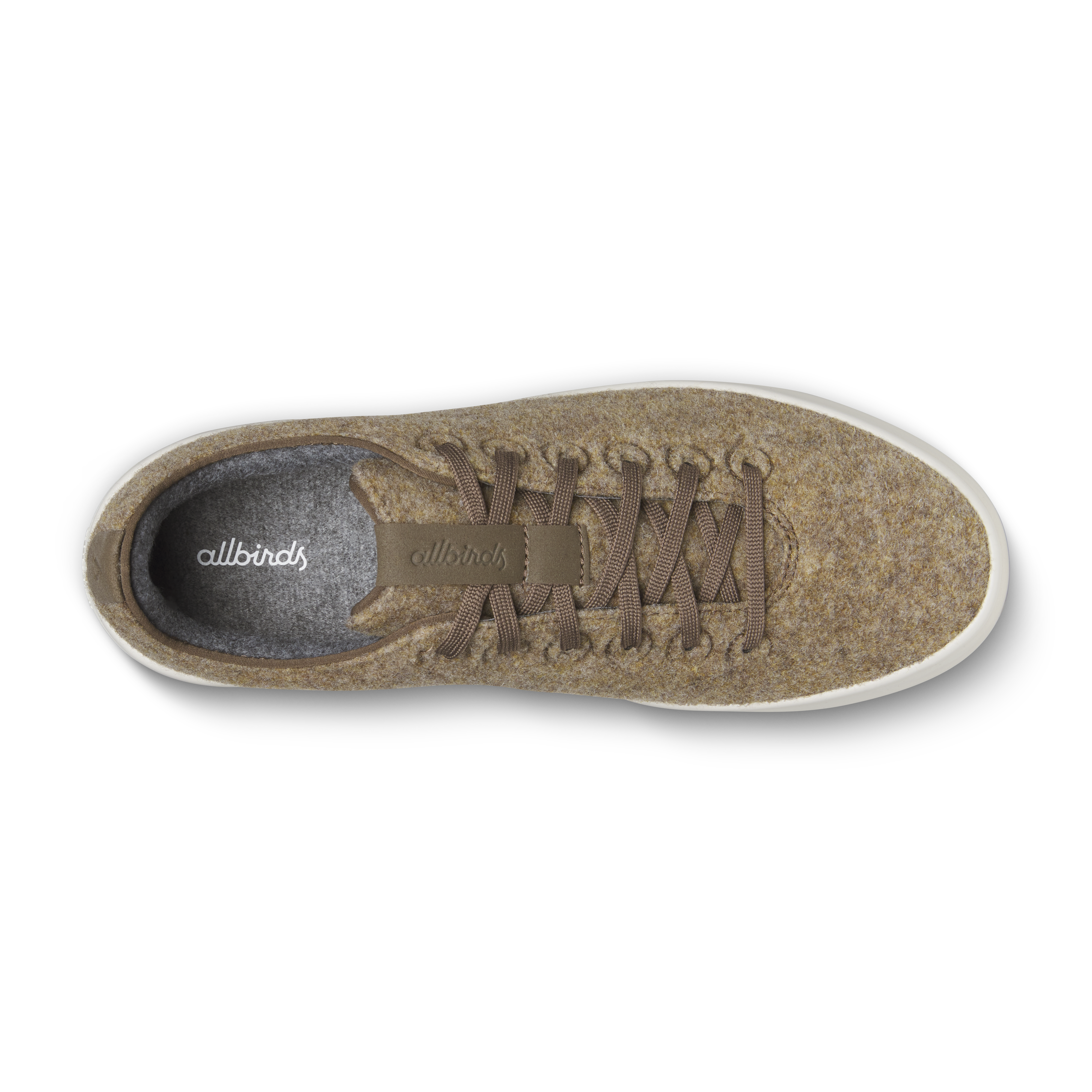 Women's Wool Cruiser - Dark Camel (Natural White Sole) - Image 3