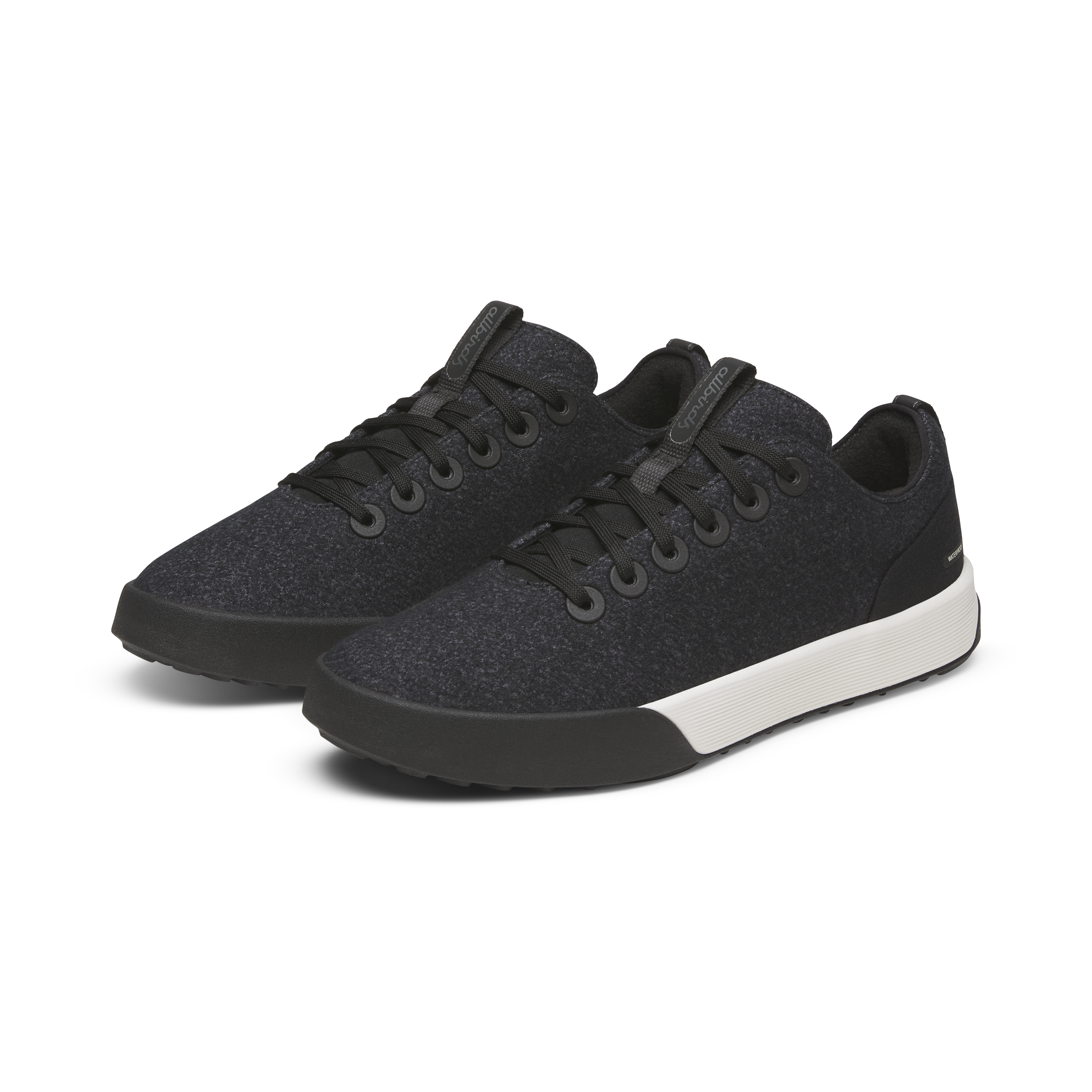 Women's Wool Cruiser Waterproof - Natural Black (Natural White Sole) - Image 5