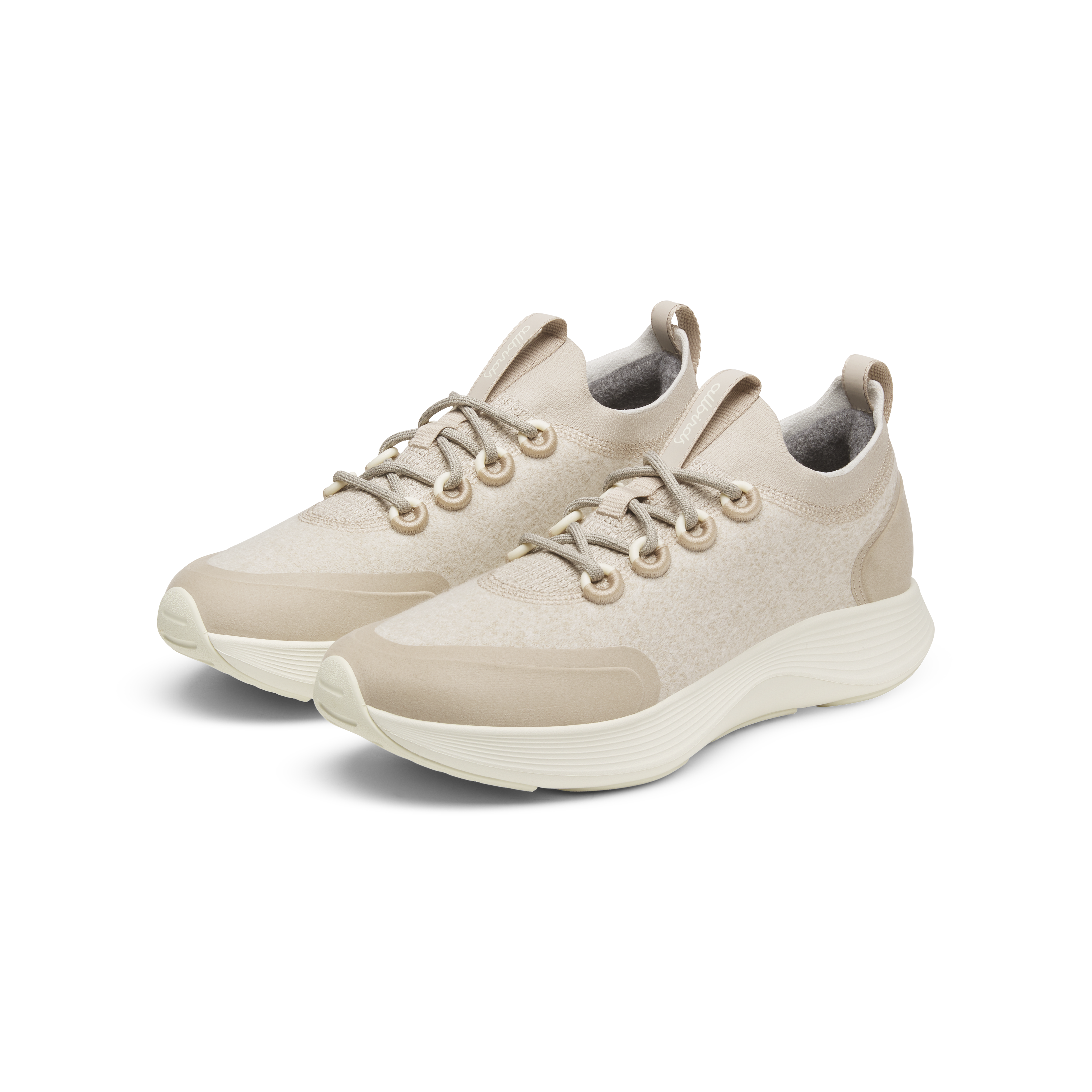 Women's Wool Strider - Rugged Beige (Natural White Sole) - Image 5