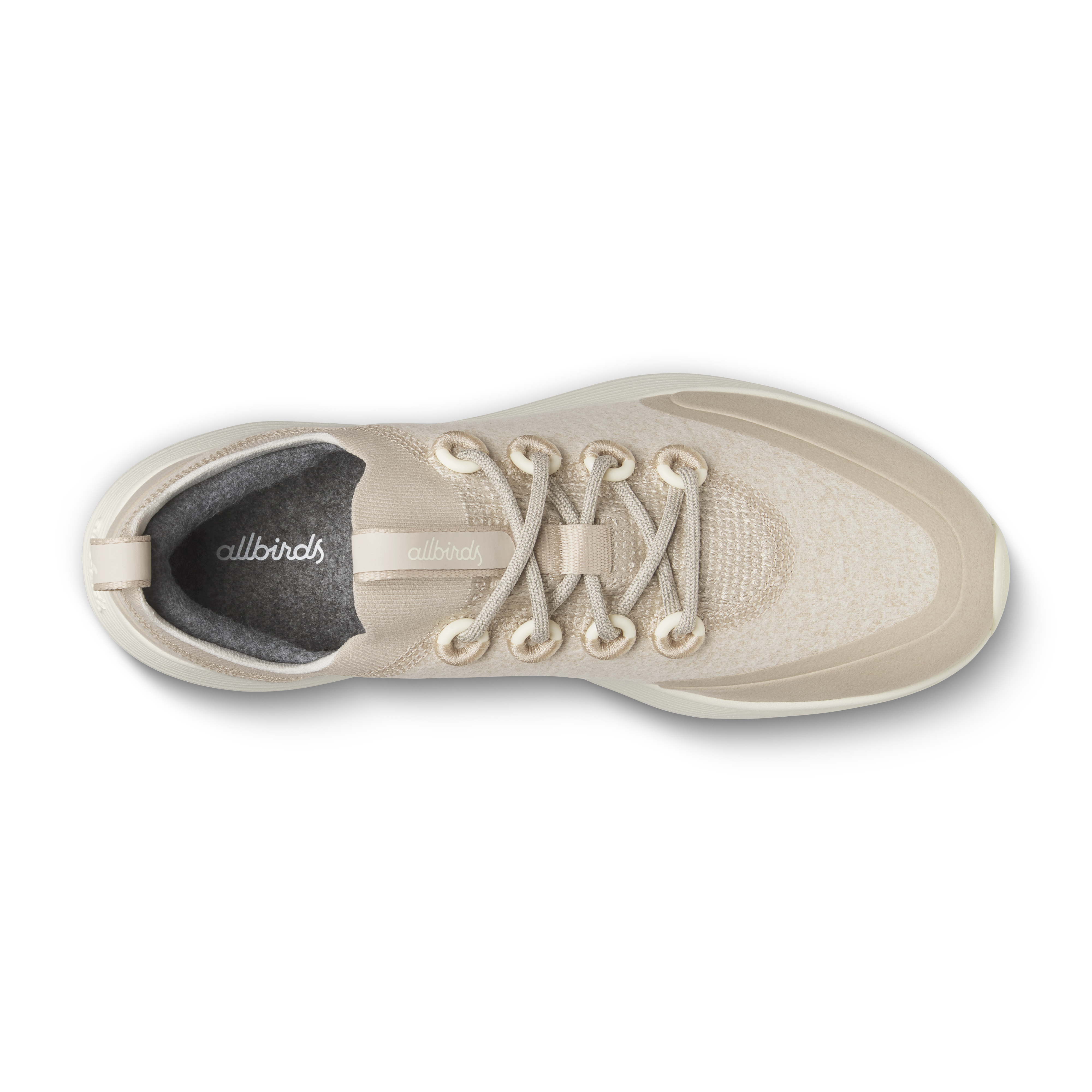 Women's Wool Strider - Rugged Beige (Natural White Sole) - Image 3