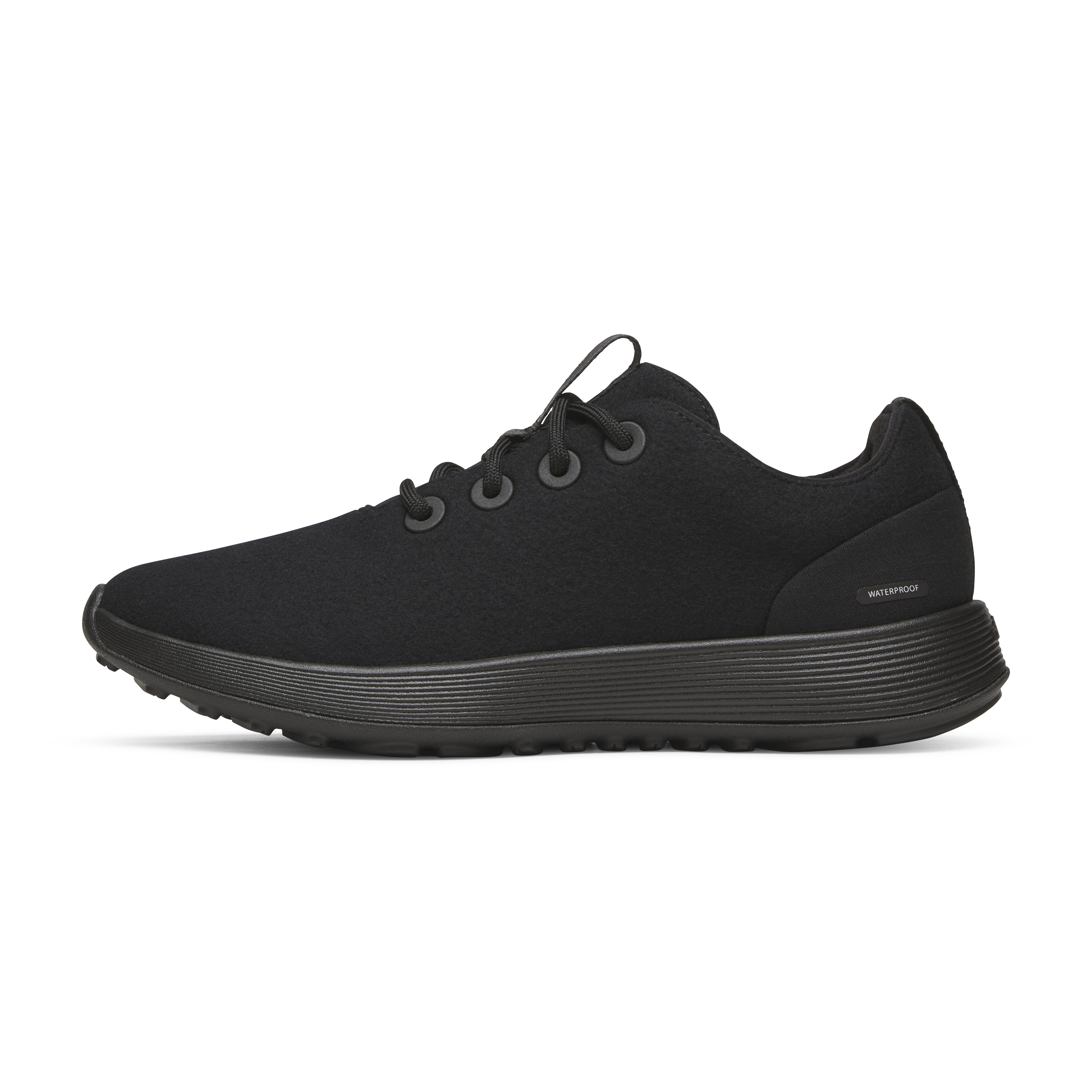 Men's Wool Runner Nz Waterproof - Natural Black (Natural Black Sole)
