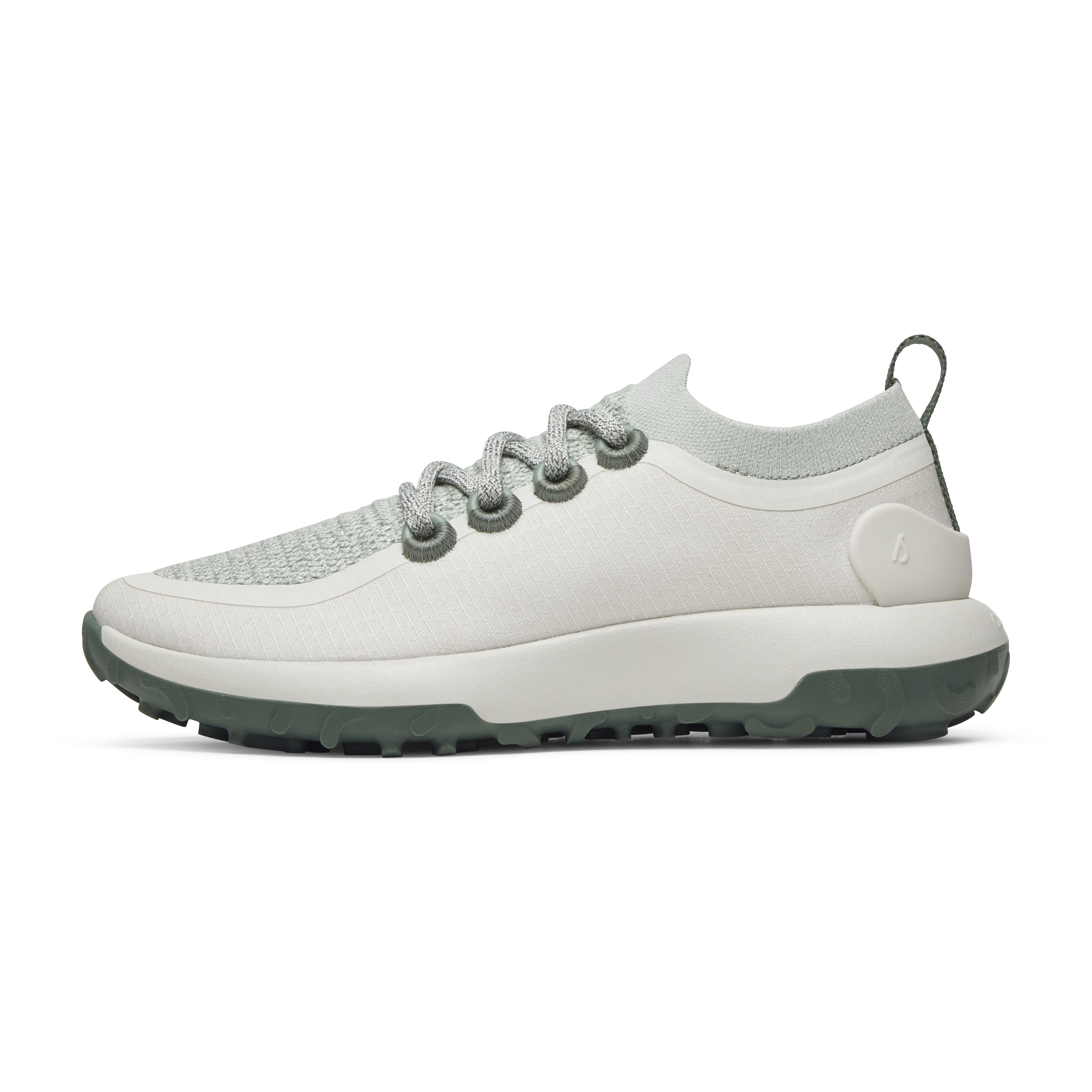 Women's Trail Runners - Parchment/Seagrass (Parchment Sole)