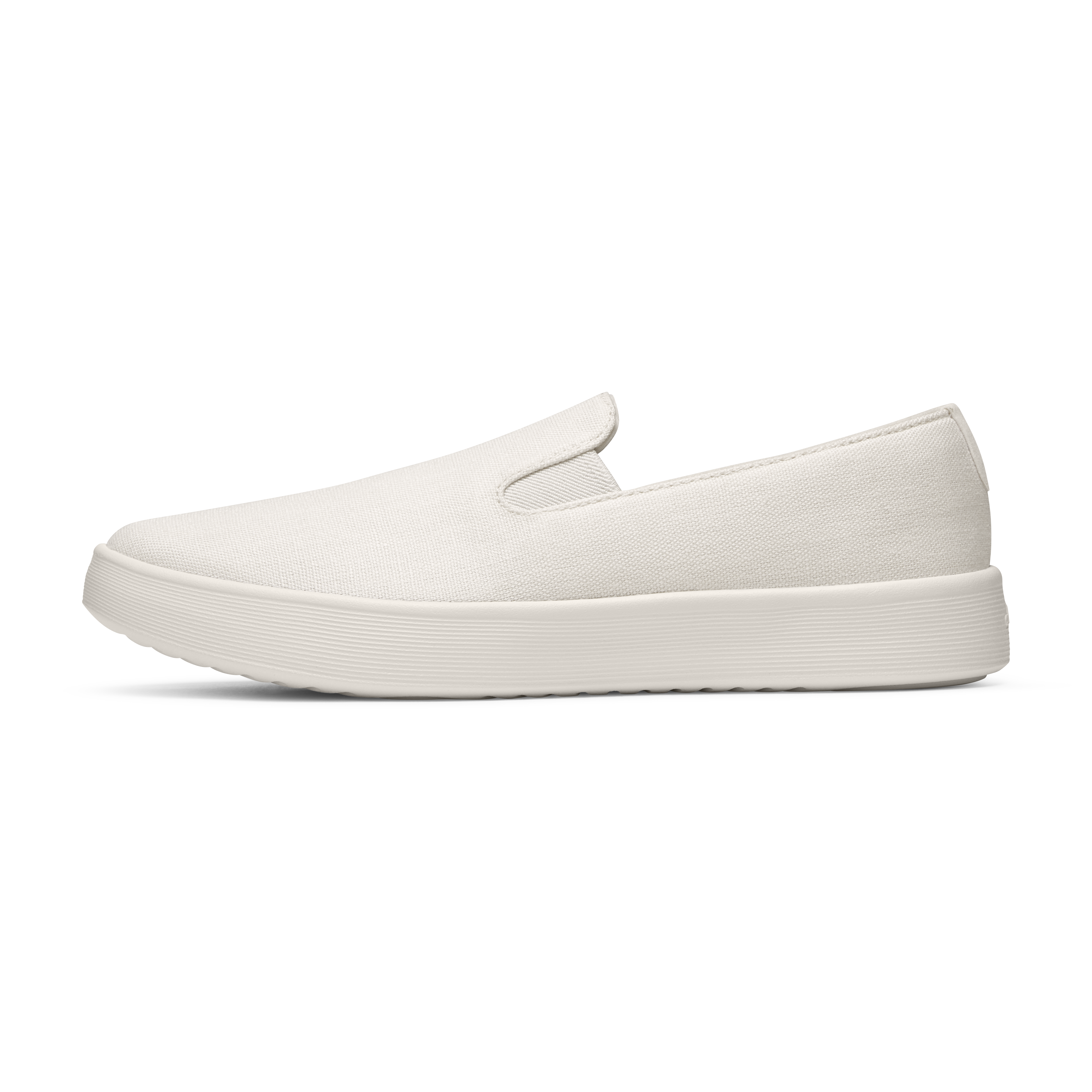 Women's Canvas Cruiser Slip On - Warm White (Natural White Sole)