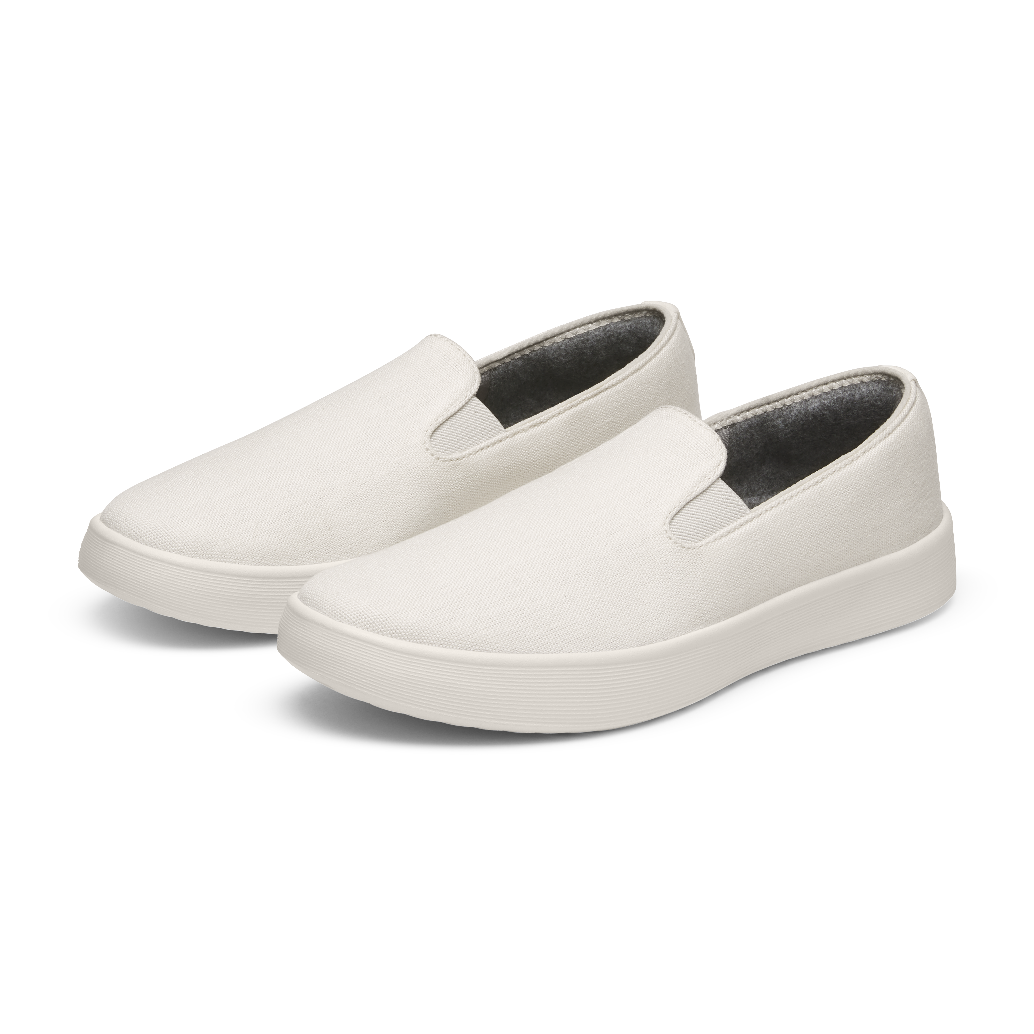 Men's Canvas Cruiser Slip On - Warm White (Natural White Sole) - Image 5