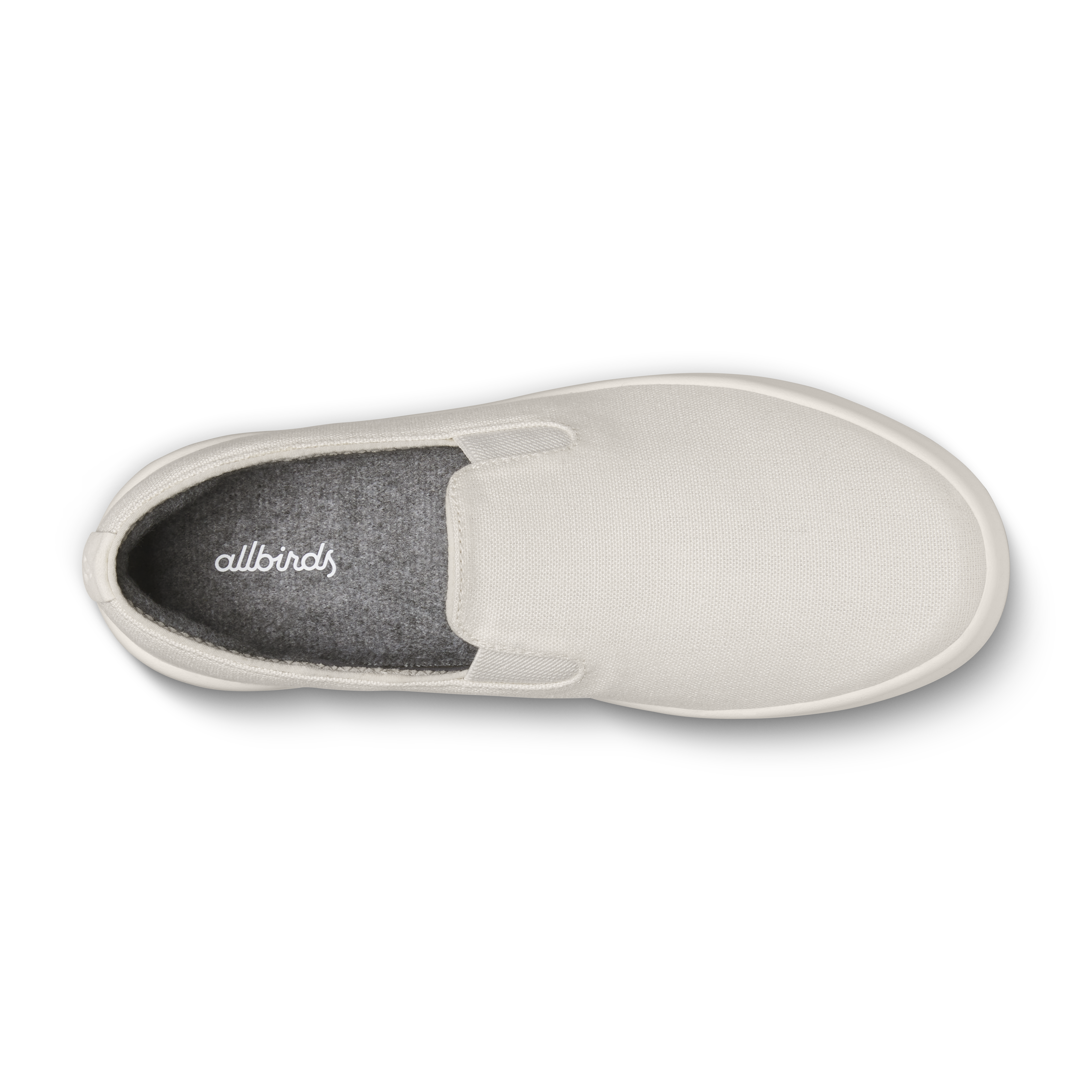 Men's Canvas Cruiser Slip On - Warm White (Natural White Sole) - Image 3