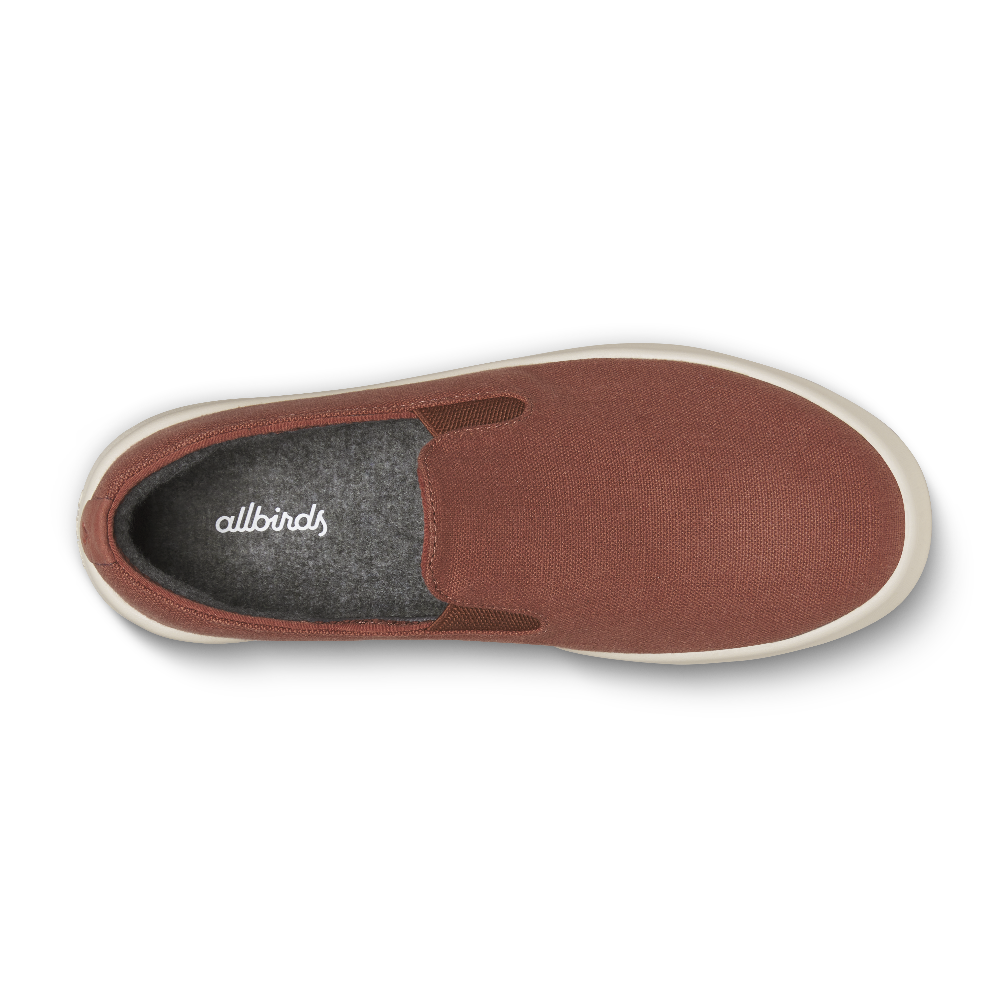 Men's Canvas Cruiser Slip On - Auburn (Warm White Sole) - Image 3