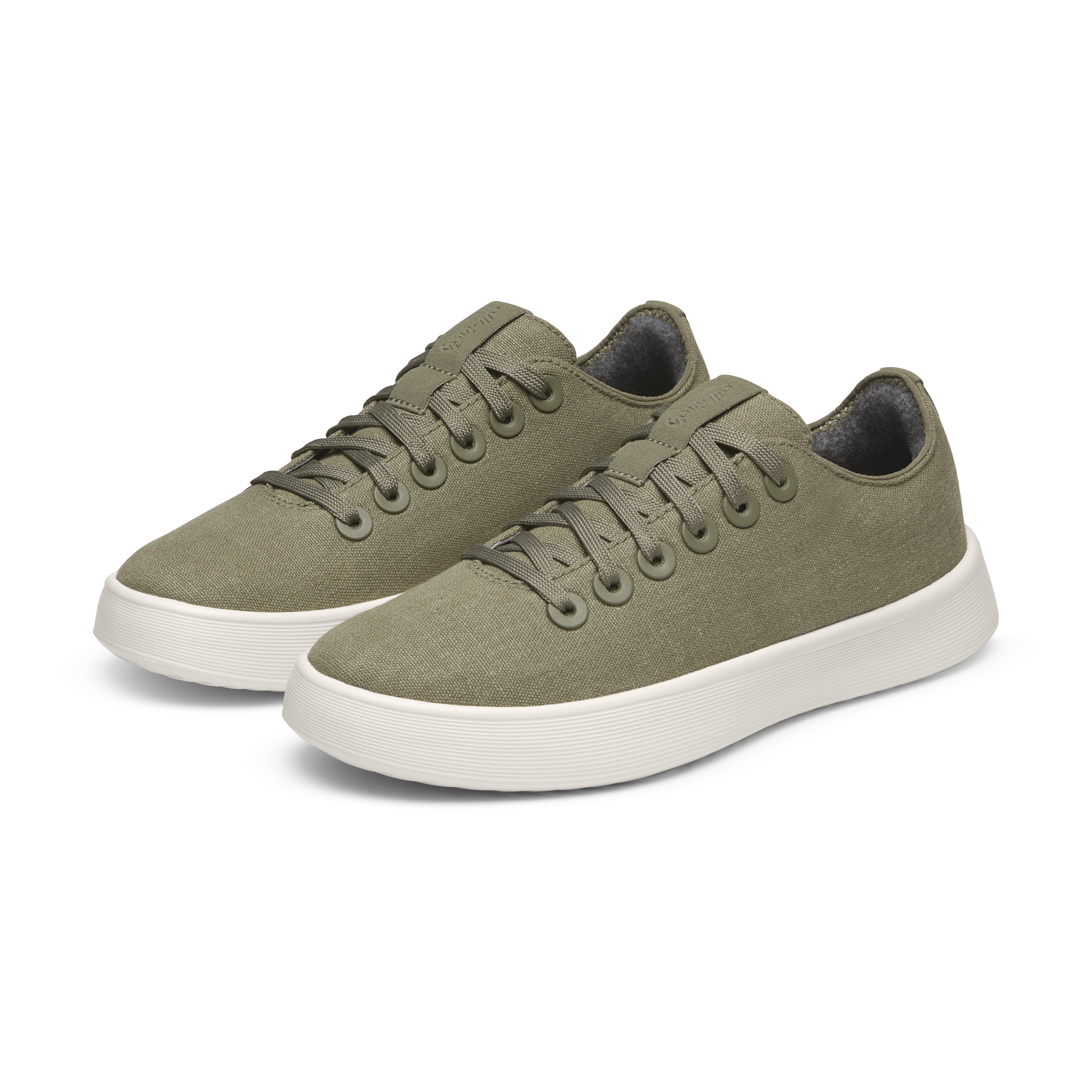 Men's Canvas Cruiser - Burnt Olive (Natural White Sole) - Image 5