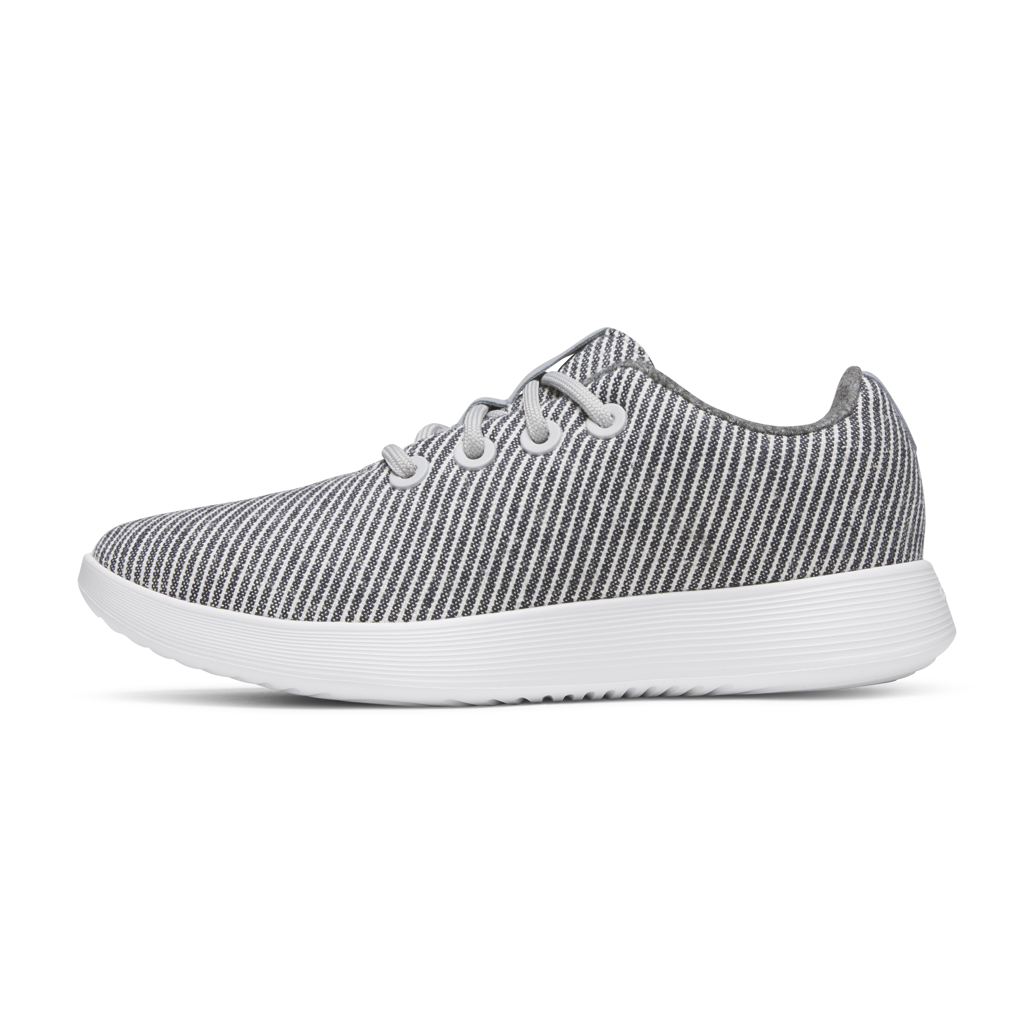 Men's Canvas Runner Nz - Deep Navy Stripes (Blizzard Sole)