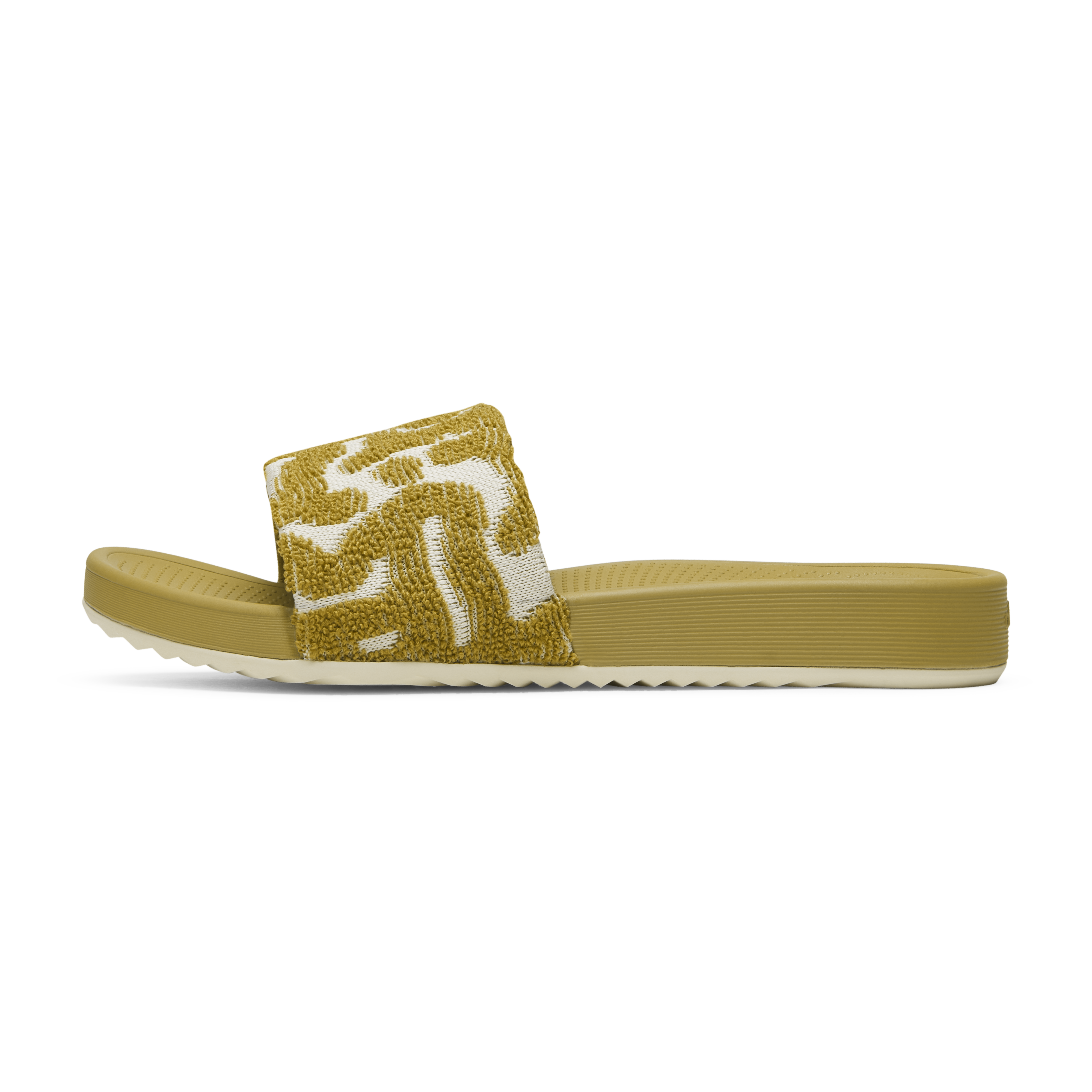 Women's Allbirds Slide Terry - Ochre/Warm White (Ochre Sole)
