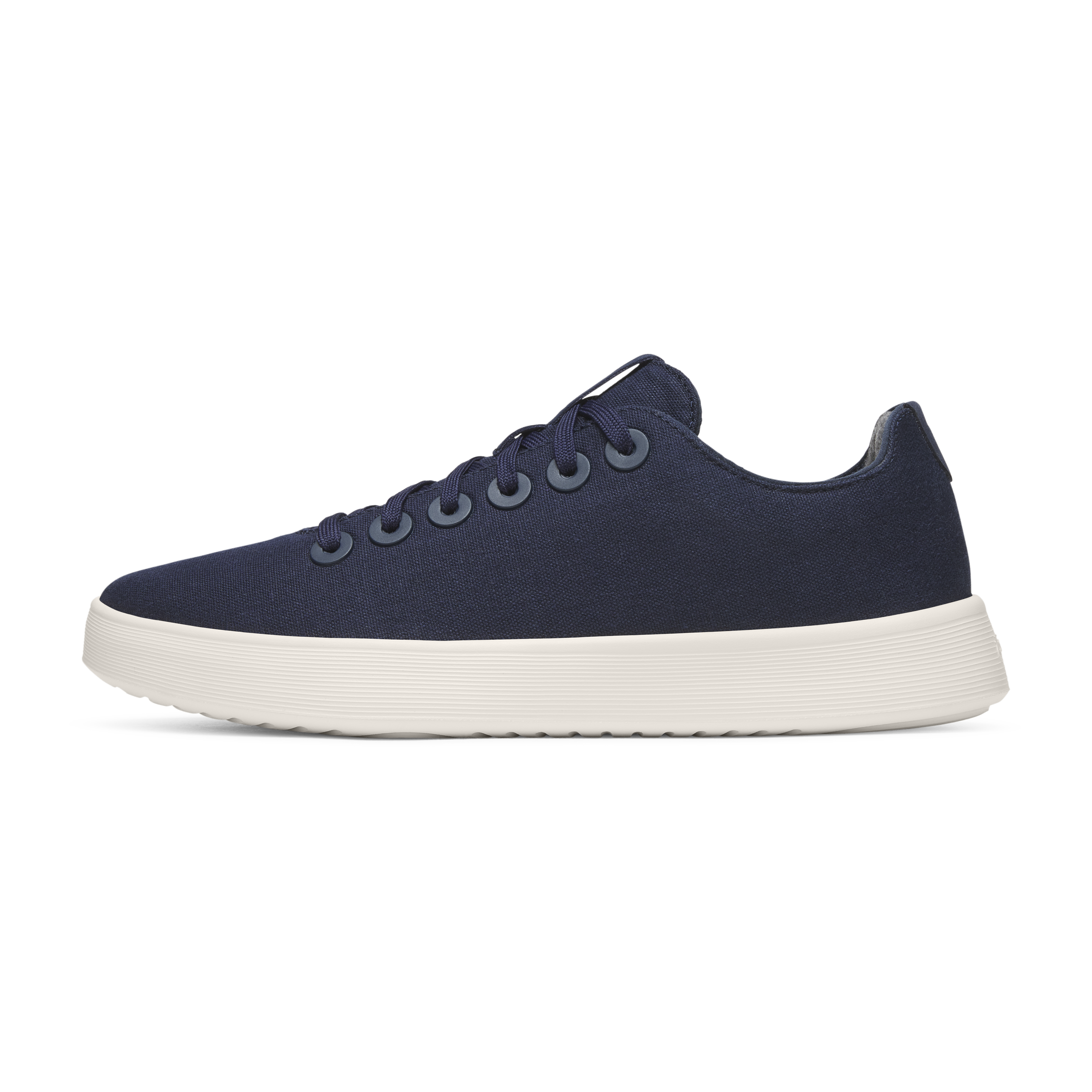 Men's Canvas Cruiser - True Navy (Natural White Sole)