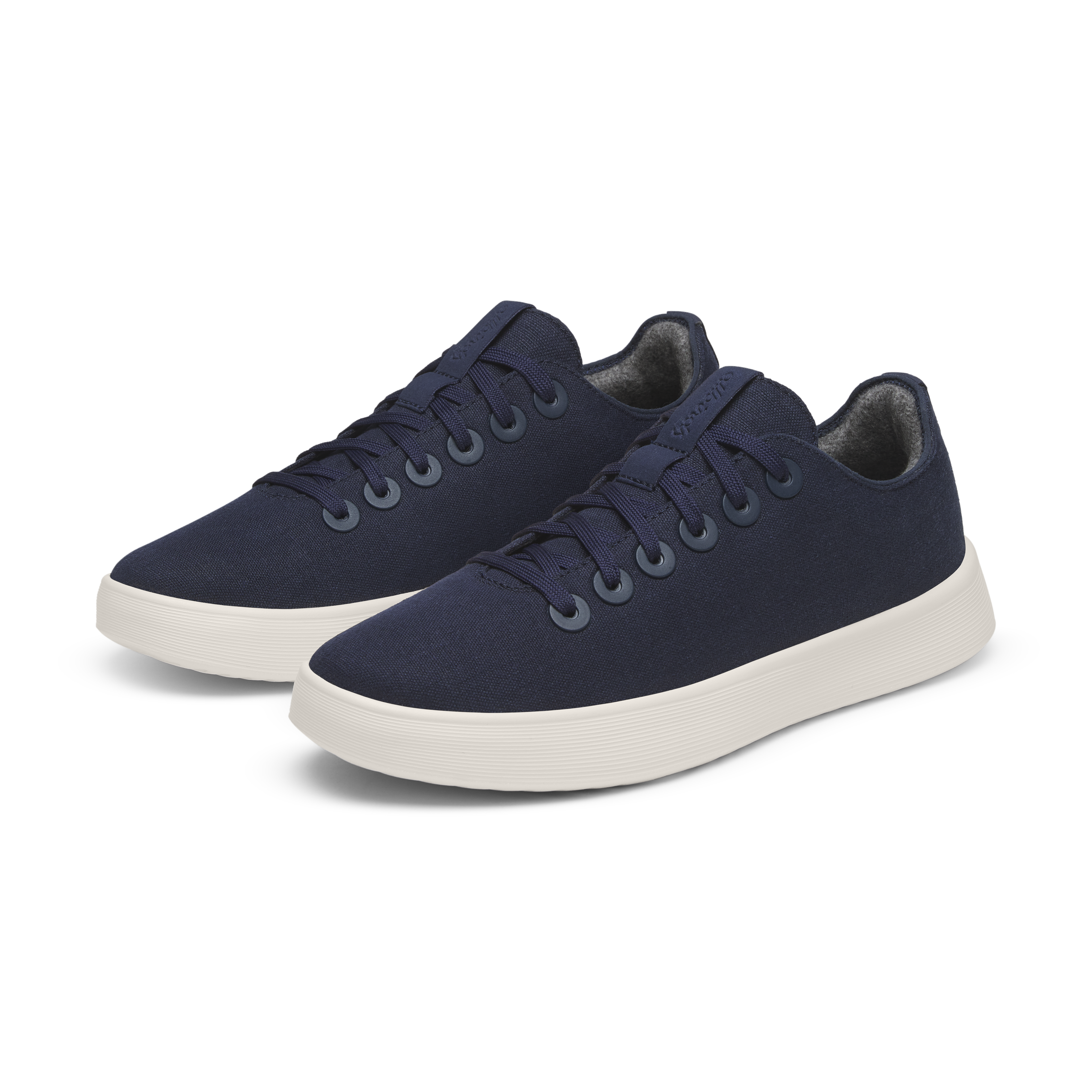 Men's Canvas Cruiser - True Navy (Natural White Sole) - Image 5