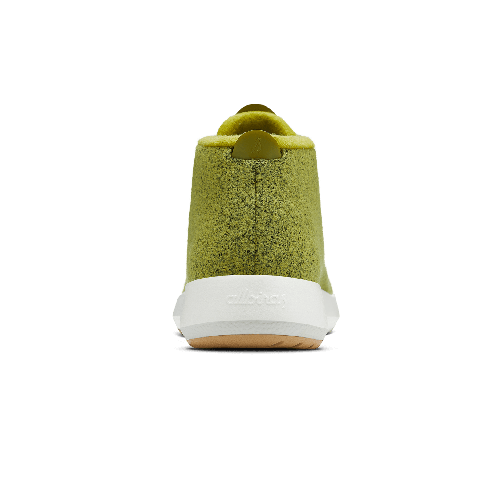 Men's Wool Runner-Up Mizzles - Hazy Lime (Natural White Sole) - Image 2