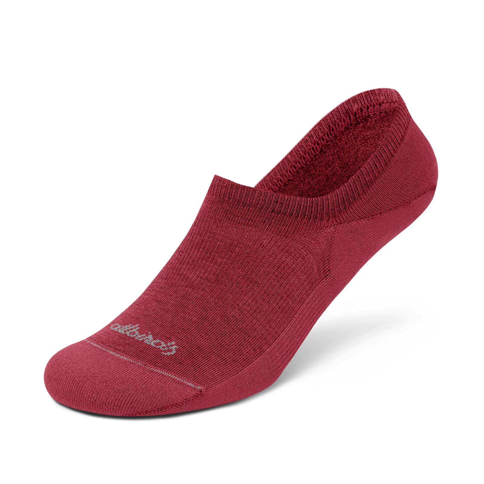 Anytime No Show Sock - Botanic Red